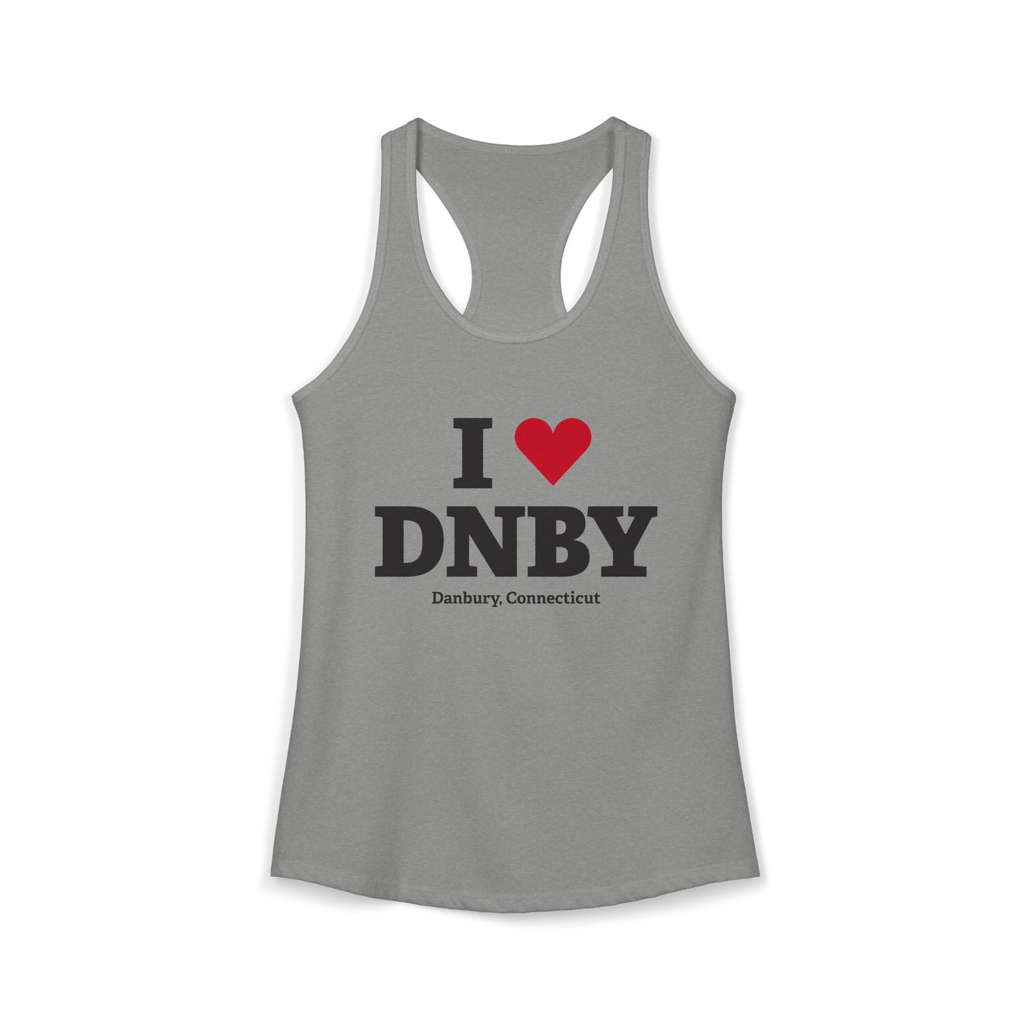 I Heart DNBY Women's Ideal Racerback Tank Top