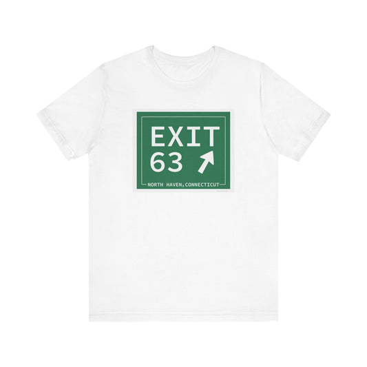 Vintage Exit 63 WCP Sign Unisex Jersey Short Sleeve T-Shirt