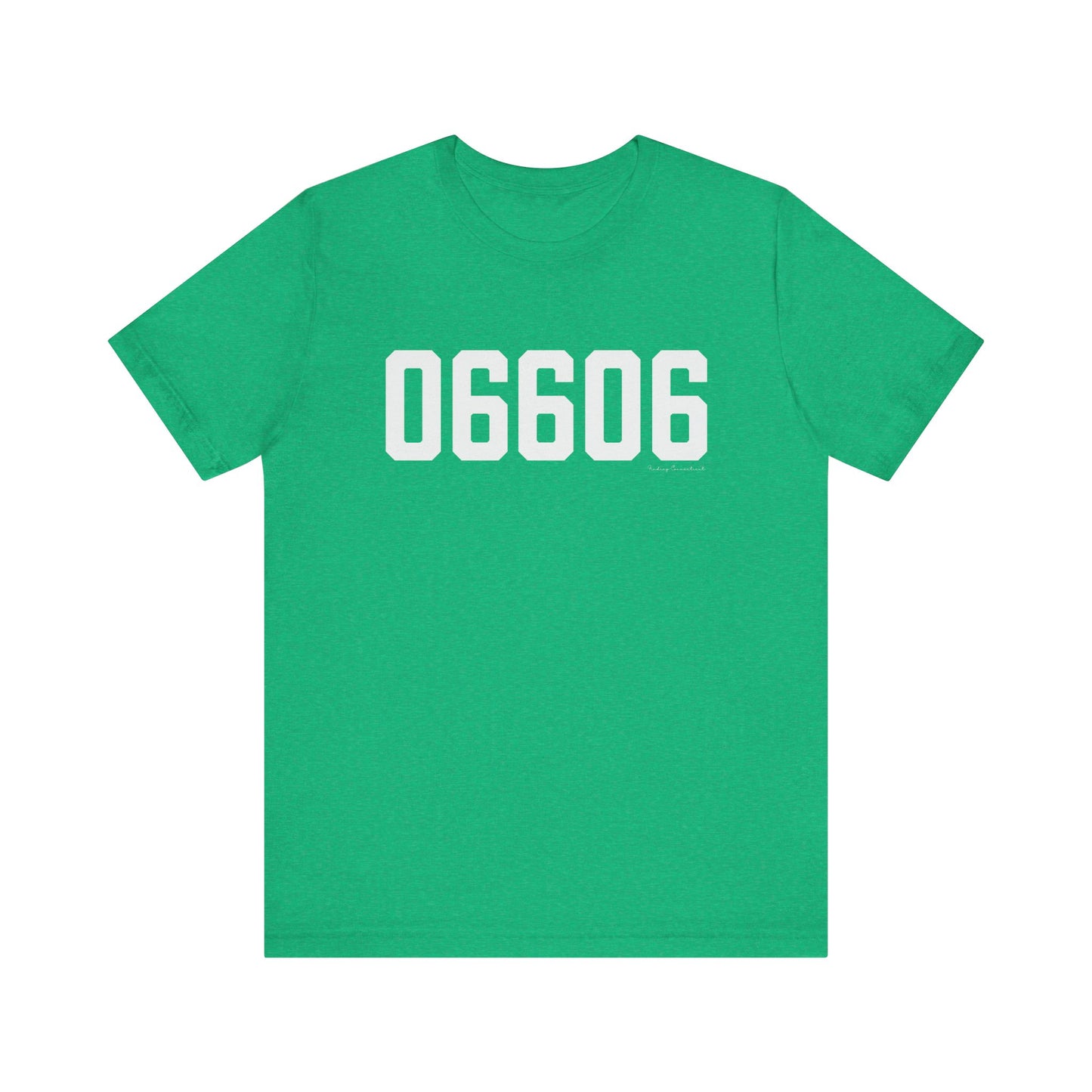 06606 Bridgeport CT Zip Code Unisex Jersey Short Sleeve T-Shirt