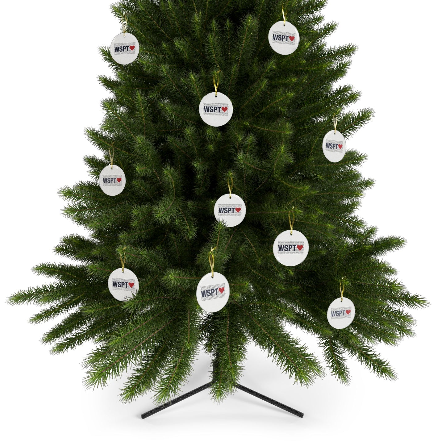 Westport Love Glass Ornaments