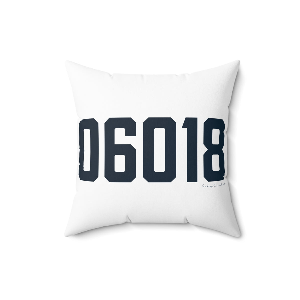 06018 Canaan Connecticut Zip Code Polyester Square Pillow
