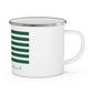 Vernon Connecticut St. Patrick’s Day Flag  Enamel Camping Mug