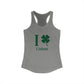 I Clover Lisbon Women's Ideal Racerback Tank Top