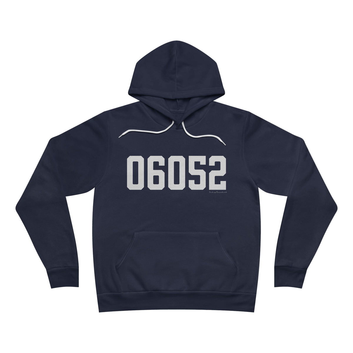 06052 New Britain CT Zip Code Sponge Fleece Pullover Hoodie