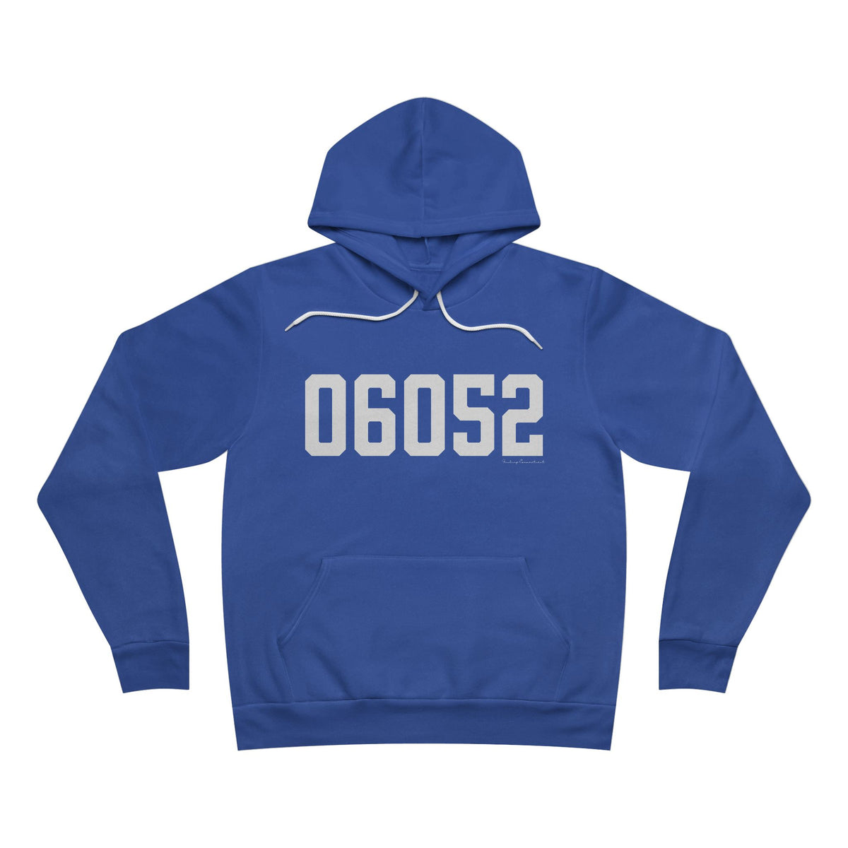 06052 New Britain CT Zip Code Sponge Fleece Pullover Hoodie