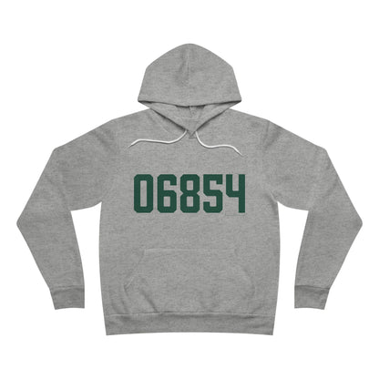06854 Norwalk Connecticut Zip Code Unisex Sponge Fleece Pullover Hoodie Sweatshirt