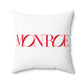 41 Tilt Monroe Spun Polyester Square Pillow