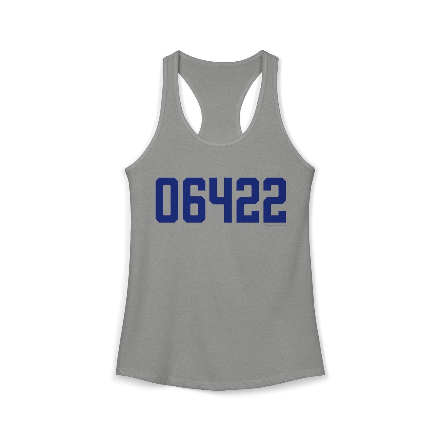06422 Durham Connecticut Zip Code Women's Ideal Racerback Tank Top