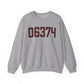 06374 Voluntown Connecticut Zip Code Unisex Heavy Blend™ Crewneck Sweatshirt
