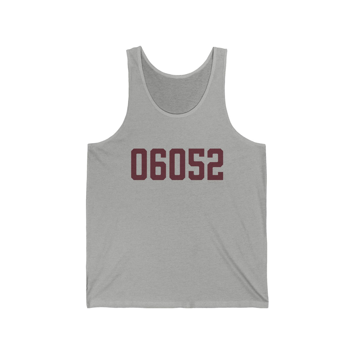 06052 New Britain Connecticut Zip Code Unisex Jersey Tank Top