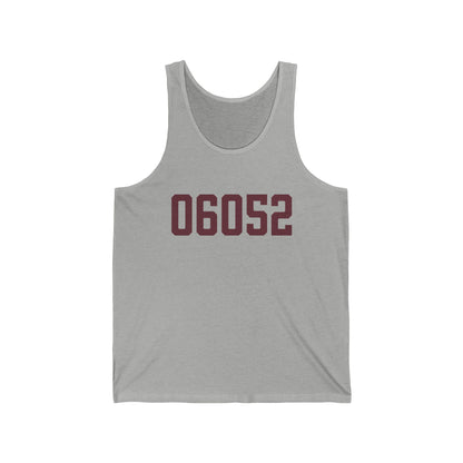 06052 New Britain Connecticut Zip Code Unisex Jersey Tank Top