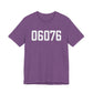 06076 Union CT Zip Code Unisex Jersey Short Sleeve T-Shirt