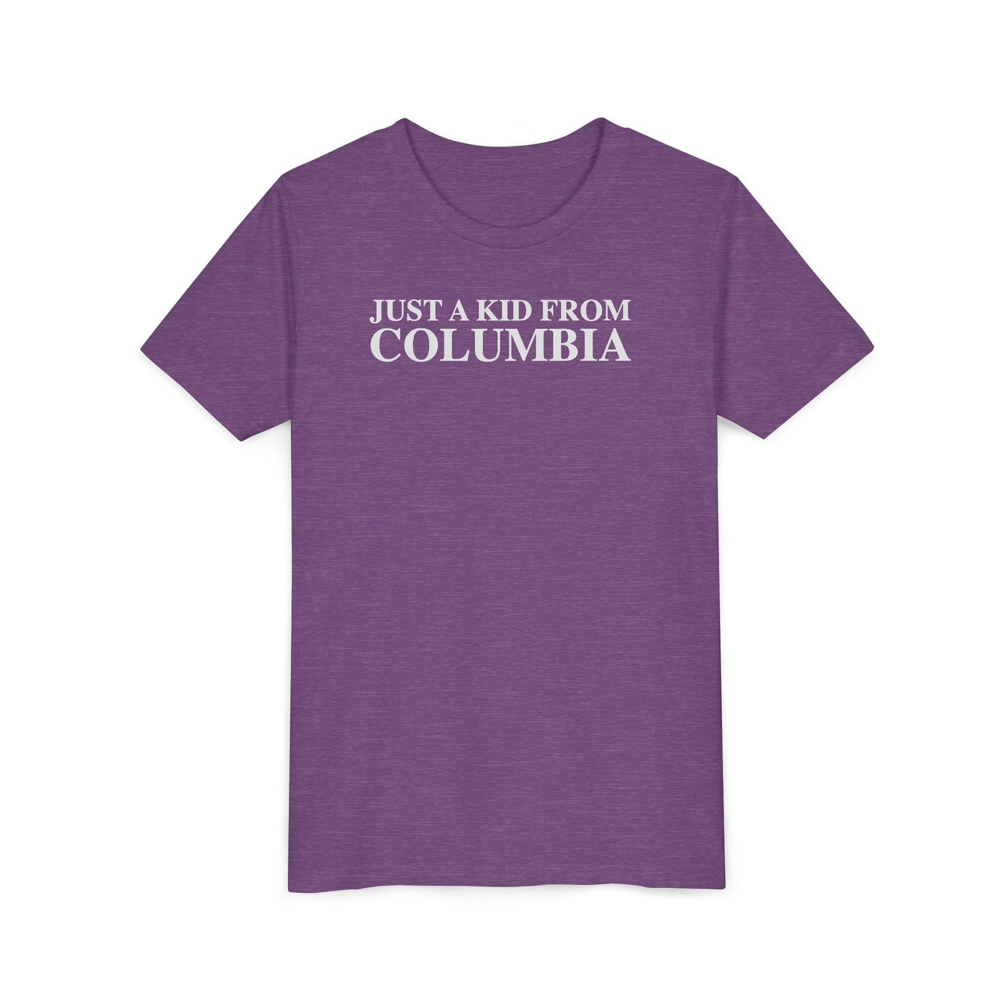 Just a kid from Columbia Youth Short Sleeve T-Shirt