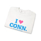 I Heart CONN. Unisex Heavy Blend™ Crewneck Sweatshirt