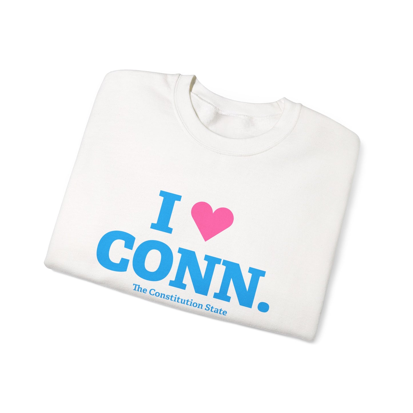 I Heart CONN. Unisex Heavy Blend™ Crewneck Sweatshirt
