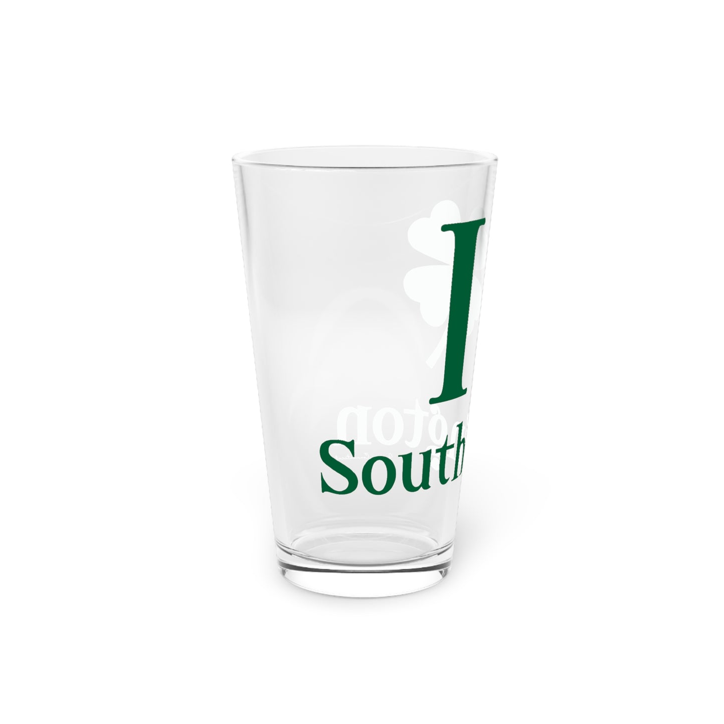 I Clover Southington  Pint Glass, 16oz
