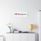 I Heart Westport. Matte Canvas, Stretched, 1.25"