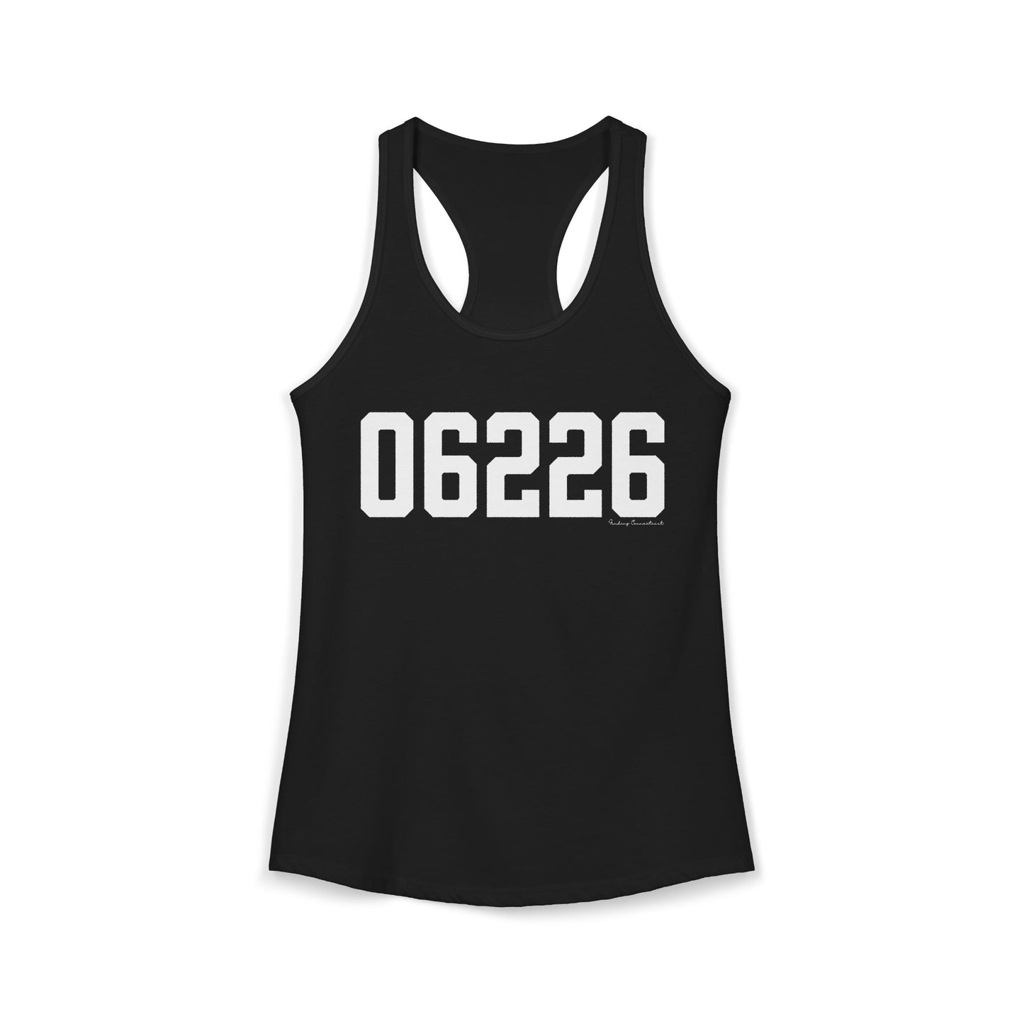 06226 Willimantic CT Zip Code Women's Ideal Racerback Tank Top