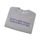 Just a kid from North Branford Unisex Heavy Blend™ Crewneck Sweatshirt