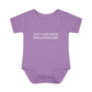 Just a kid from Wallingford Infant Baby Rib Bodysuit
