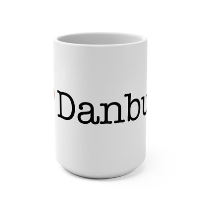 I Heart Danbury. Mug 15oz