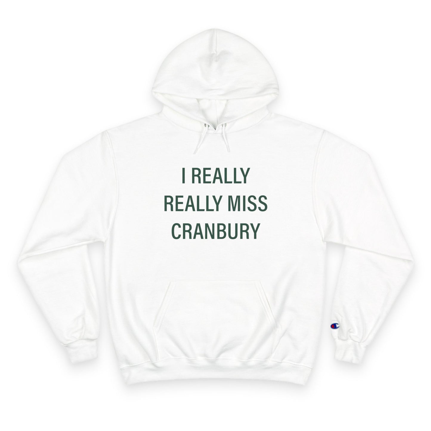 I Really Really Miss Cranbury Champion Hoodie