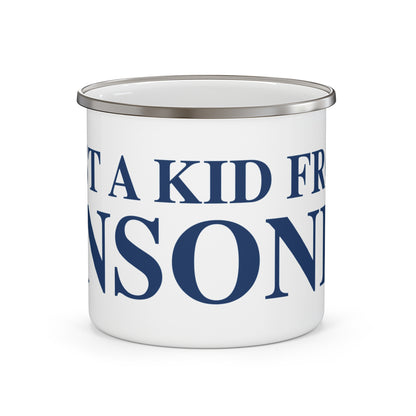 Just a kid from Ansonia Enamel Camping Mug
