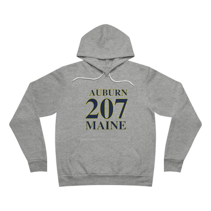 Auburn 207 Maine Unisex Sponge Fleece Pullover Hoodie