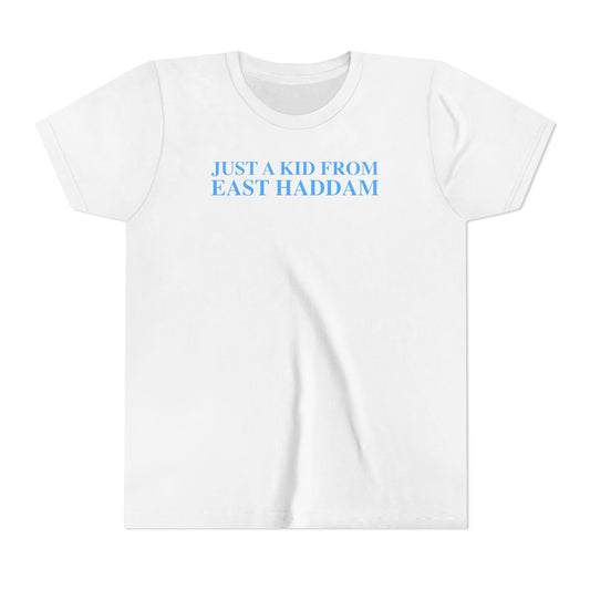 Just a kid from East Haddam Youth Short Sleeve T-Shirt