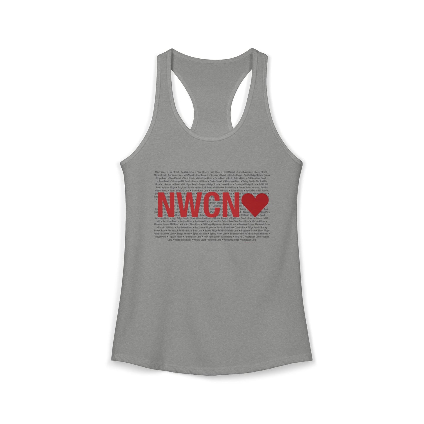 New Canaan Love Women's Ideal Racerback Tank Top