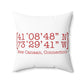 New Canaan Coordinates Spun Polyester Square Pillow