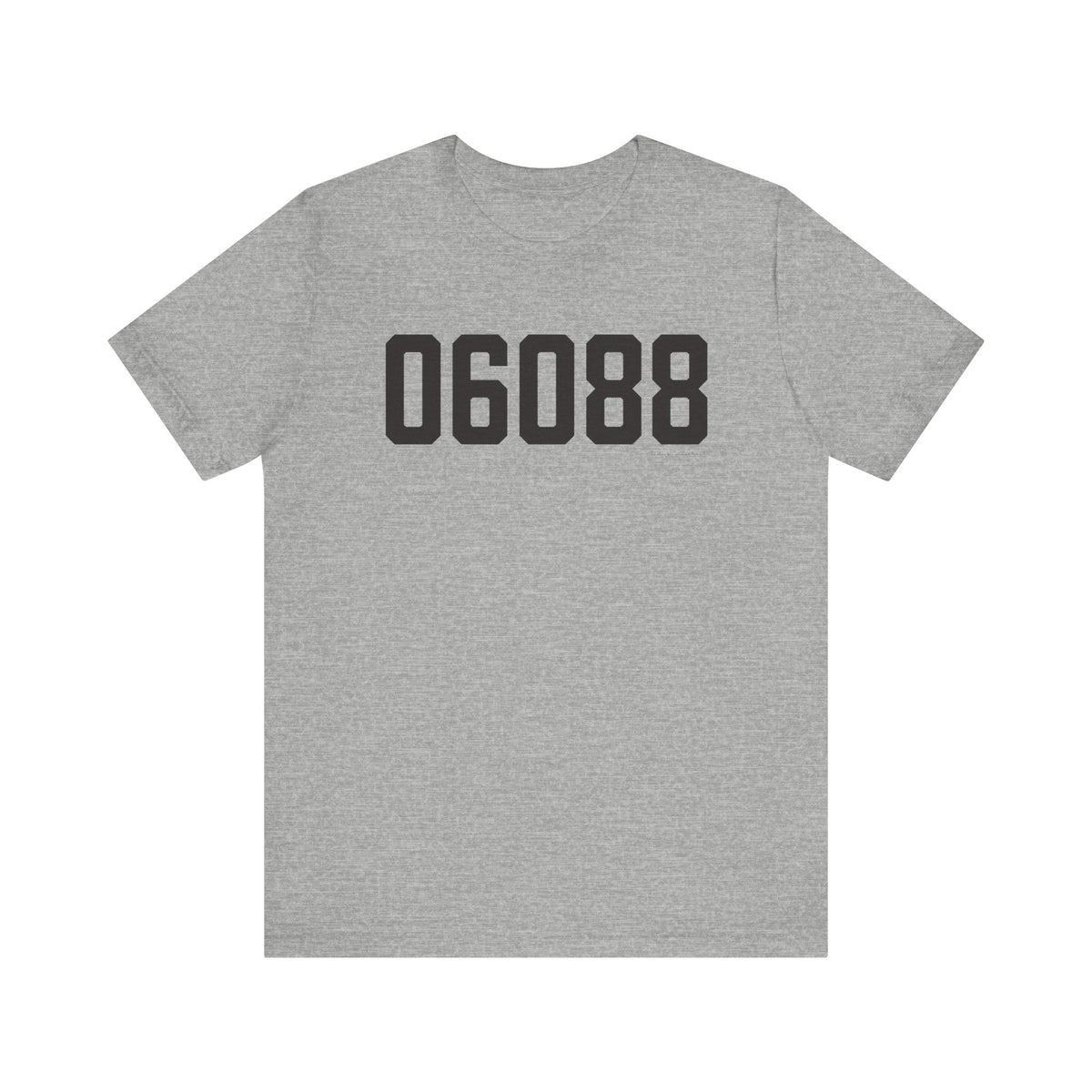 06088 East Windsor Connecticut Zip Code Unisex Jersey Short Sleeve T-Shirt