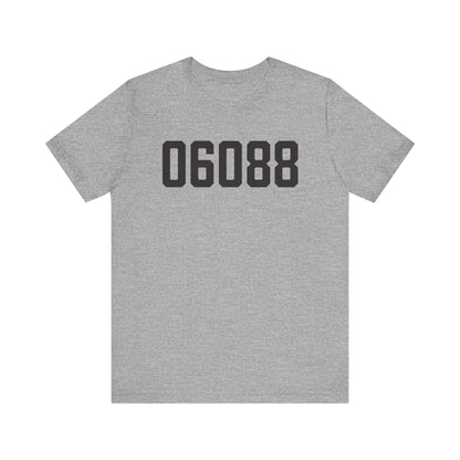 06088 East Windsor Connecticut Zip Code Unisex Jersey Short Sleeve T-Shirt
