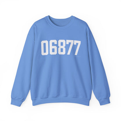 06877 Ridgefield CT Zip Code Unisex Heavy Blend™ Crewneck Sweatshirt