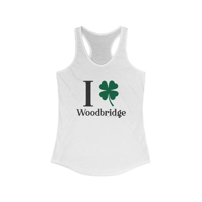 I Clover Woodbridge Women's Ideal Racerback Tank Top