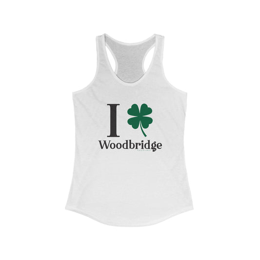 I Clover Woodbridge Women's Ideal Racerback Tank Top