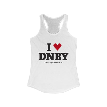 I Heart DNBY Women's Ideal Racerback Tank Top