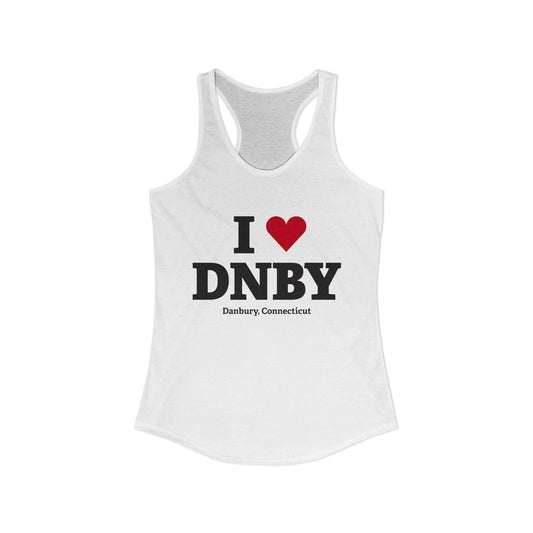 I Heart DNBY Women's Ideal Racerback Tank Top