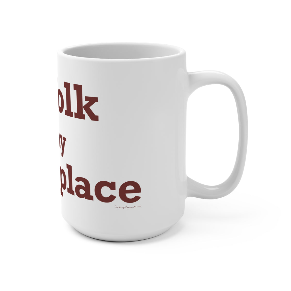 Norfolk is My Happy Place Mug 15oz
