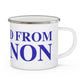 Just a kid from Lebanon Enamel Camping Mug