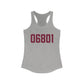 06801 Bethel Connecticut Zip Code Women's Ideal Racerback Tank Top
