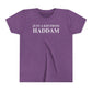 Just a kid from Haddam Youth Short Sleeve T-Shirt