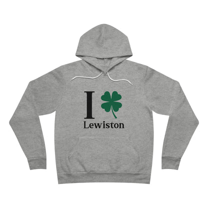 I Clover Lewiston Unisex Sponge Fleece Pullover Hoodie