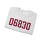 06830 - Greenwich Connecticut Zip Code Unisex Heavy Blend™ Crewneck Sweatshirt