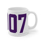 06907 Stamford Connecticut Zip Code Mug 11oz