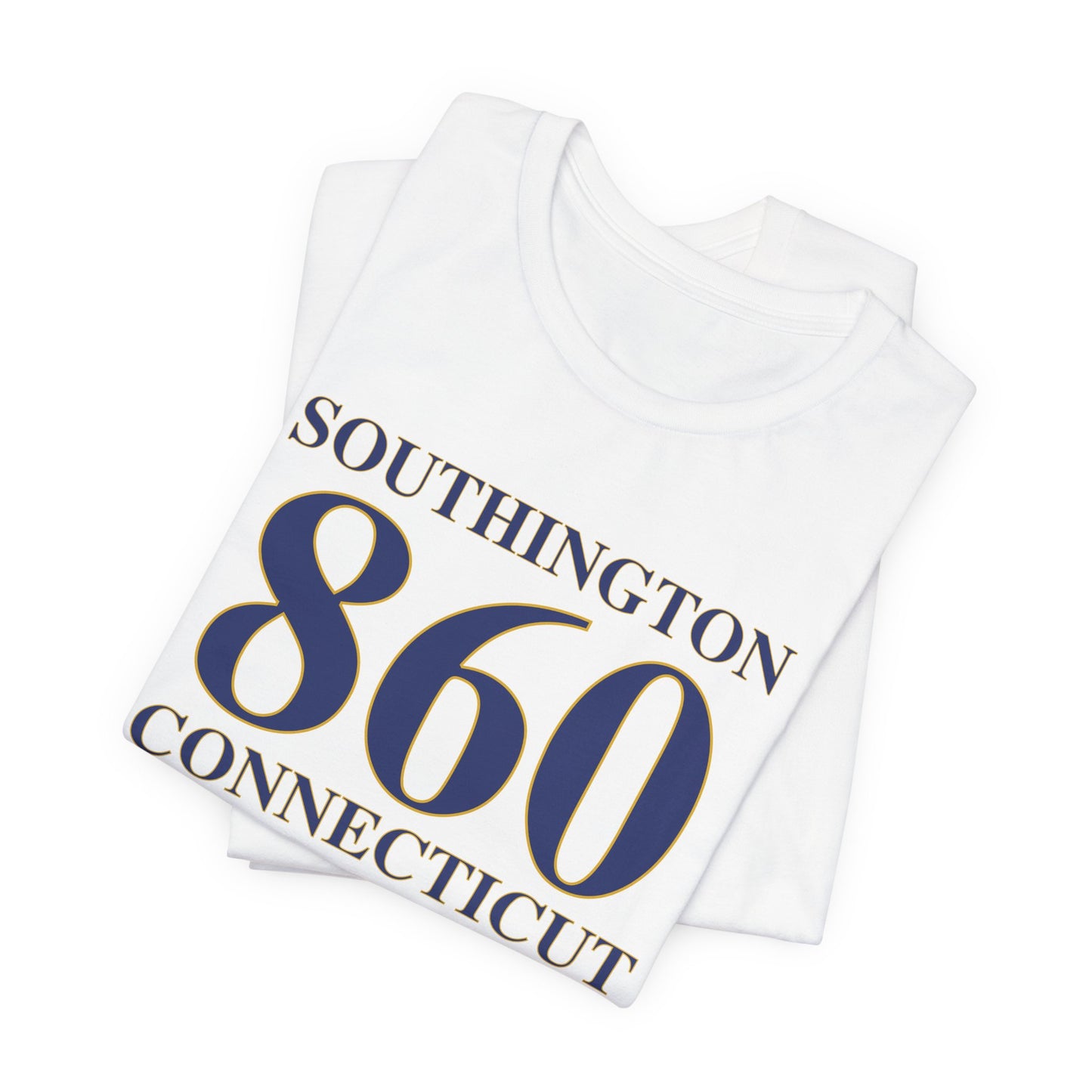 Southington 860 Connecticut Unisex Jersey Short Sleeve Tee