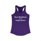 East Haddam is My Happy Place Women's Ideal Racerback Tank Top