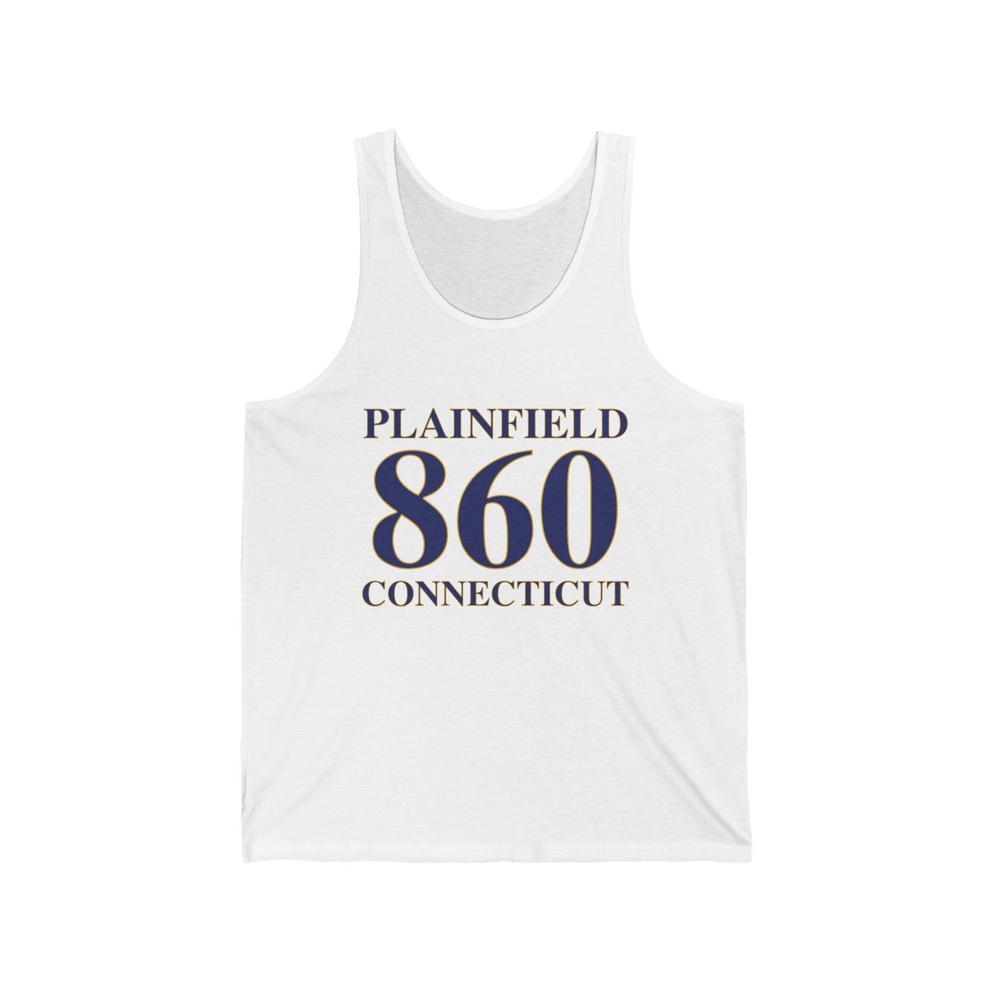 Plainfield 860 Connecticut Unisex Jersey Tank Top