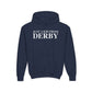 Just a kid from Derby Youth Heavy Blend Hooded Sweatshirt