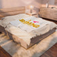 I Heart RDDG Velveteen Plush Blanket